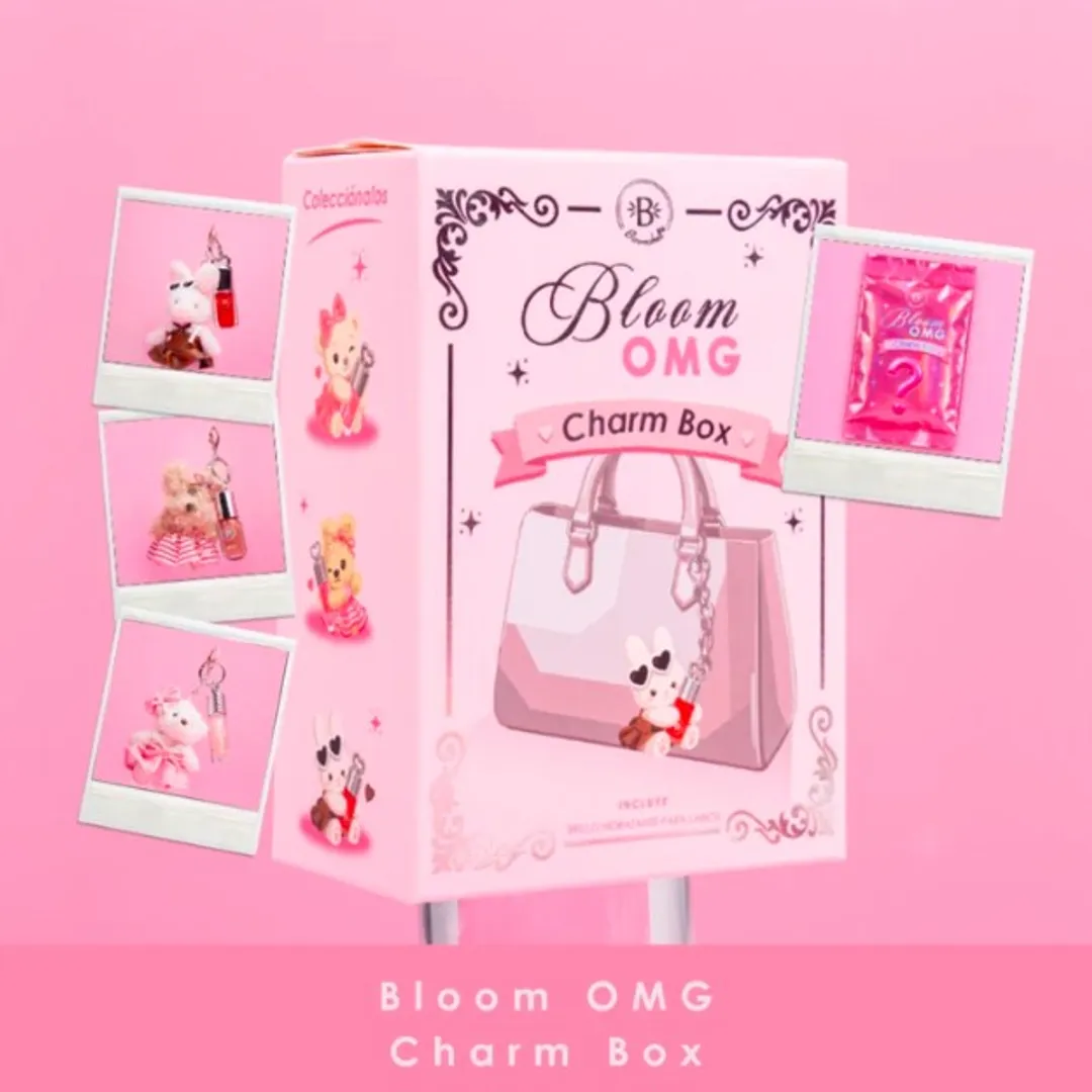 GLOSS + LLAVERO SORPRESA BLOOM OMG BLOOMSHELL