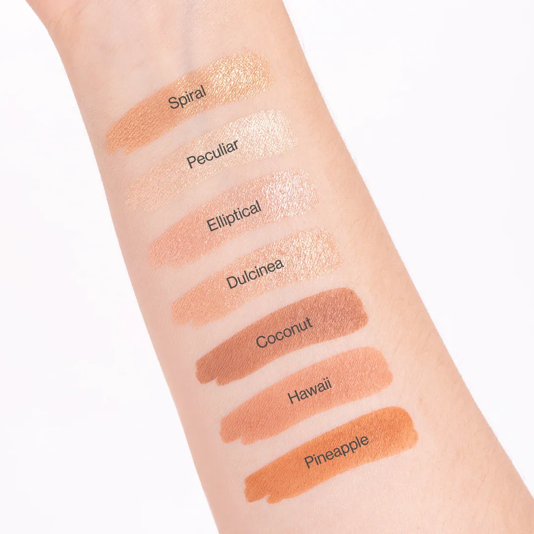 PALETA ILUMINADORES Y CONTORNOS GLAM BLACK ATENEA