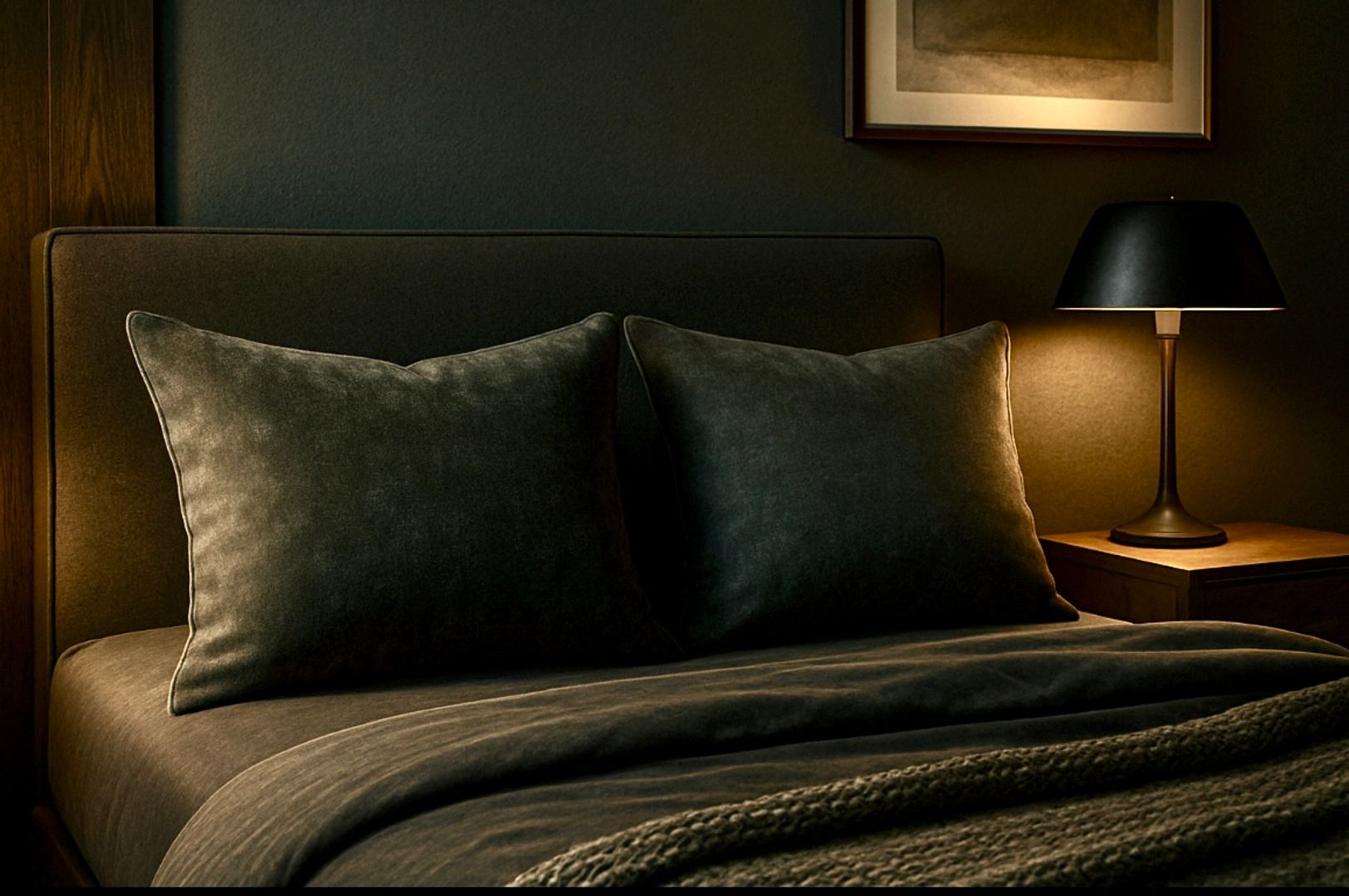 Almohadón Verde Petróleo 