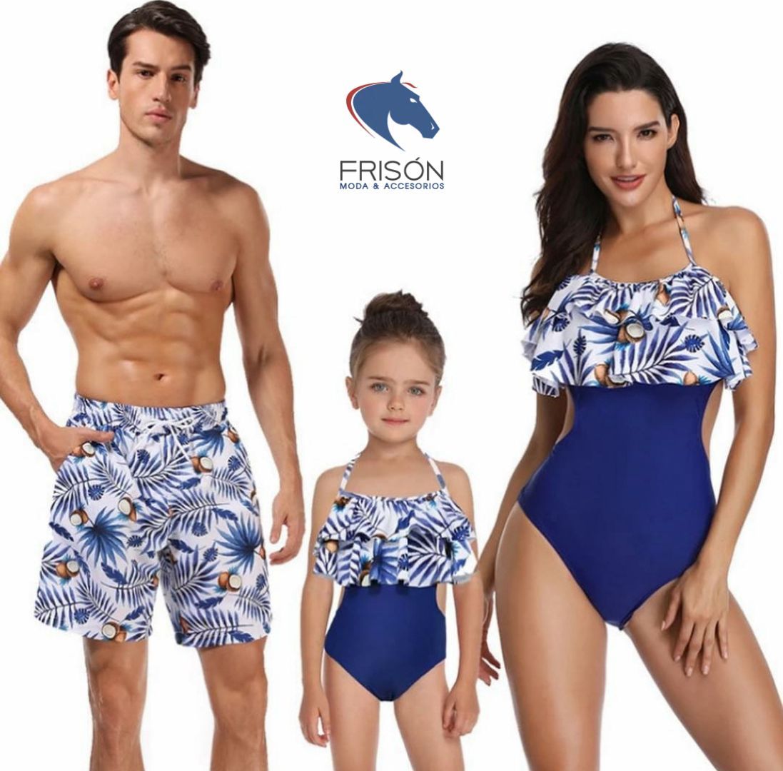 Vestidos de baño familiar 