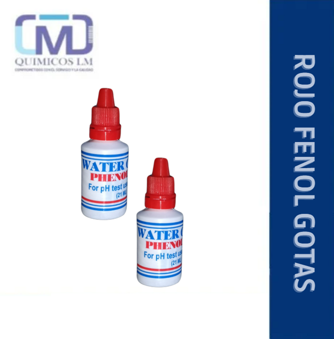 ROJO FENOL / GOTAS  RED PHENOL 