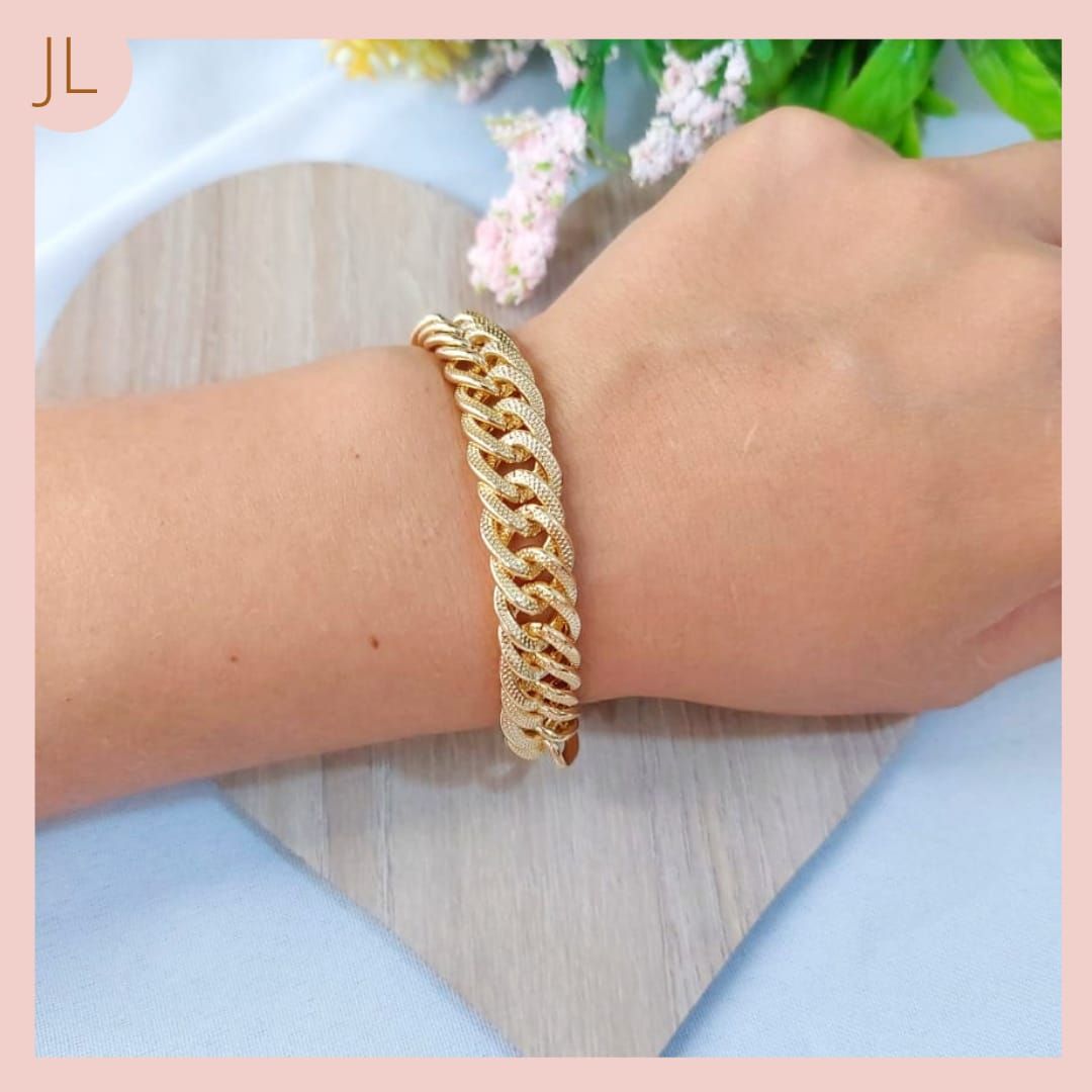 Pulsera Eslabón Tejida