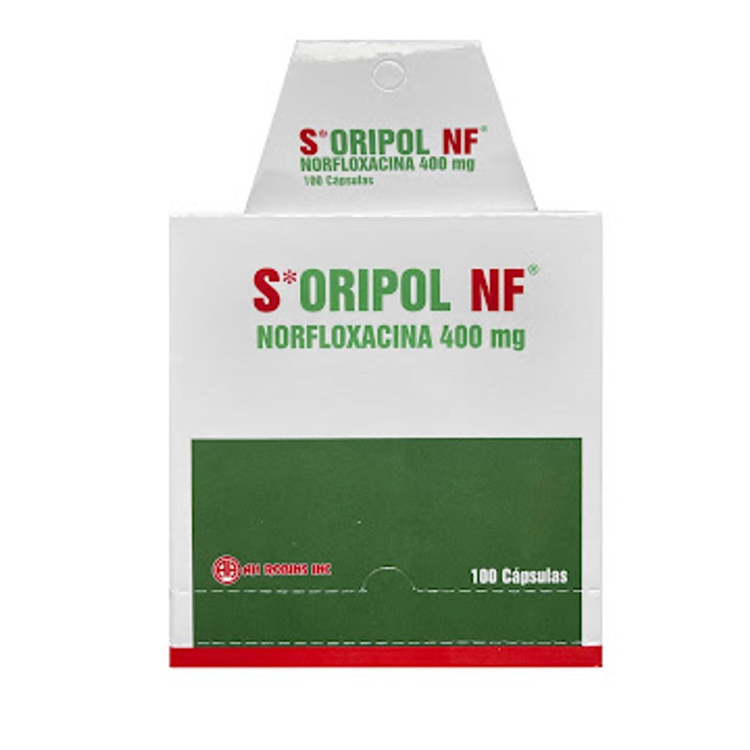 S ORIPOL NF (NORFLOXACINA) 400MG SOB X 10 CAPS