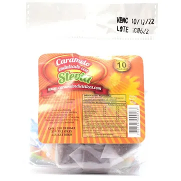 Imagen del producto CARAMELO DIETETICO NATURAL X 10 UND