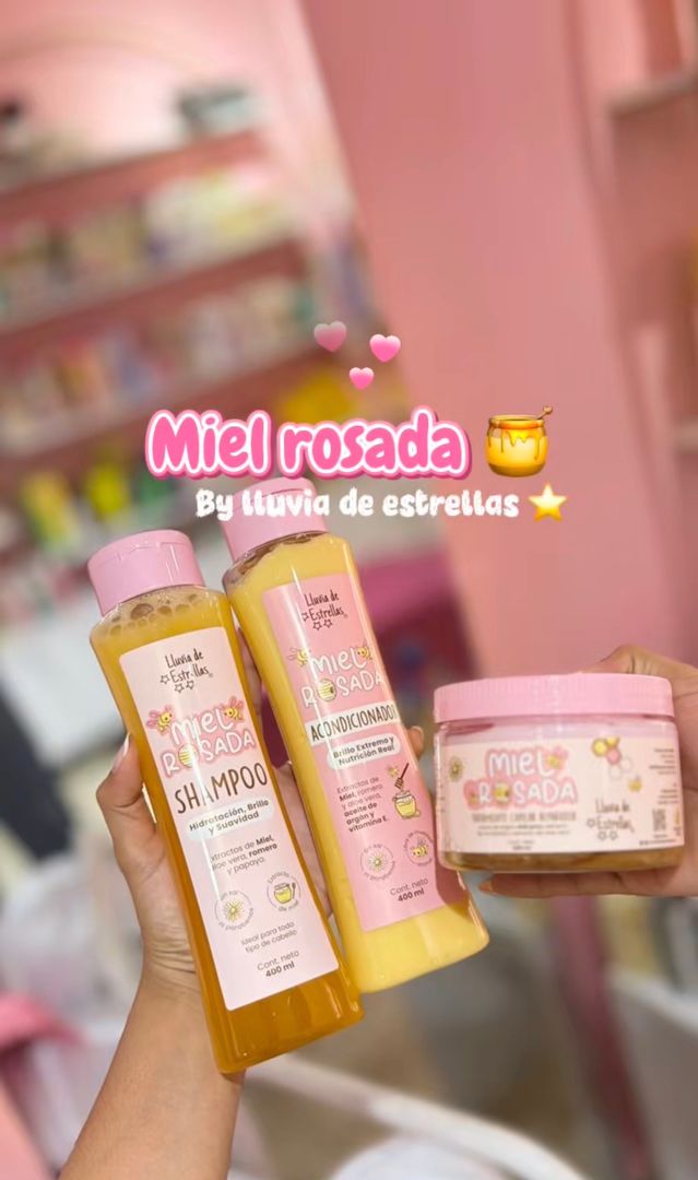 Kit rutina completa miel rosada 