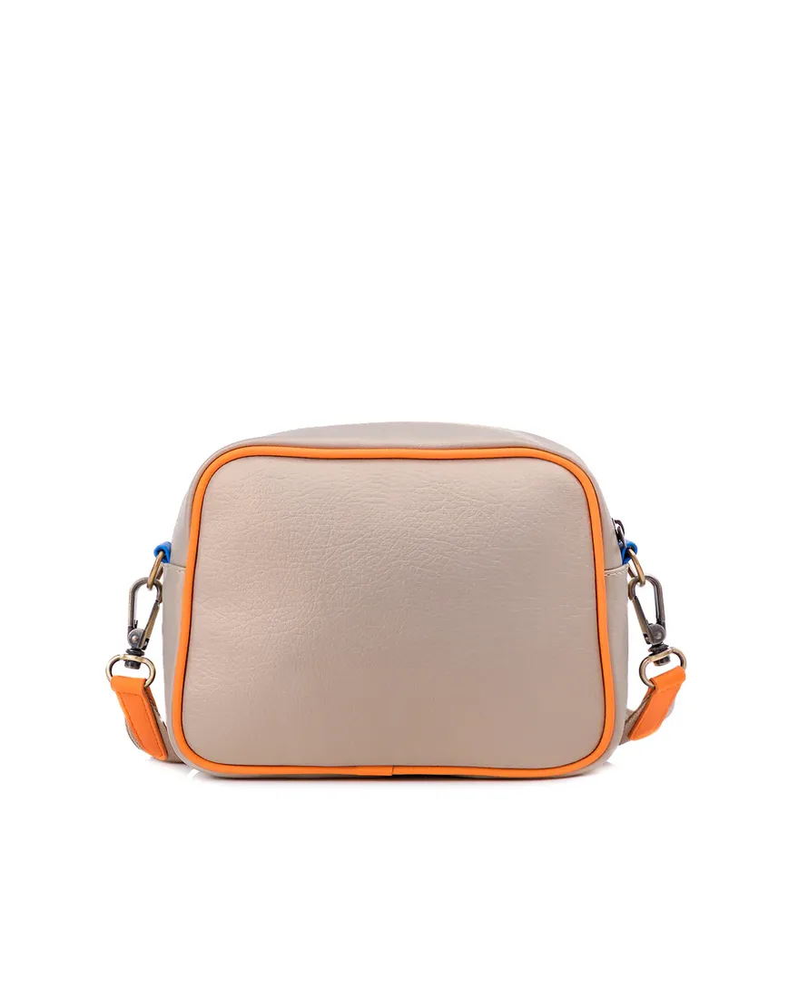 BANDOLERA GINEBRA IVORY X CHAMPAÑA