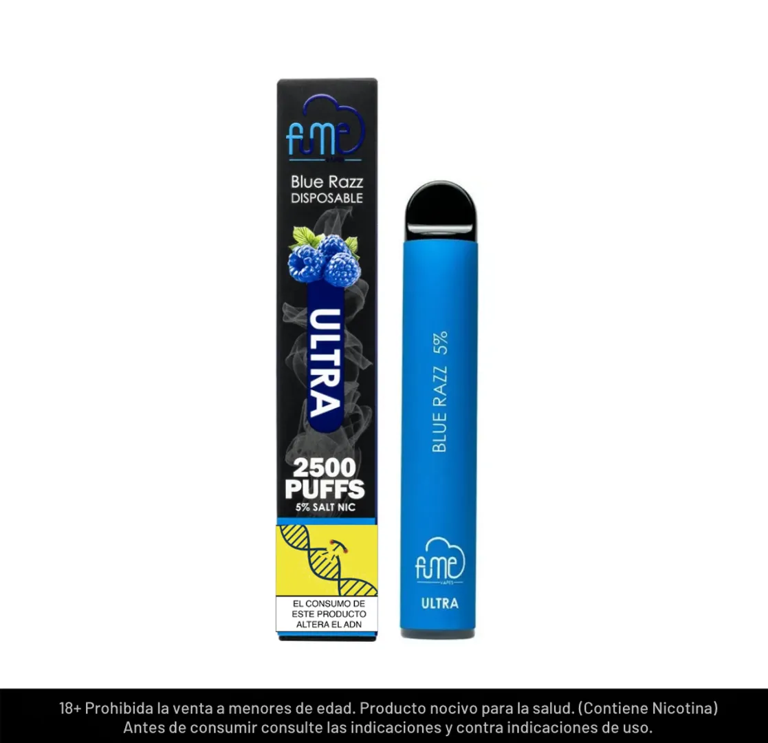 Fume Ultra Blue Razz 2500 Puffs