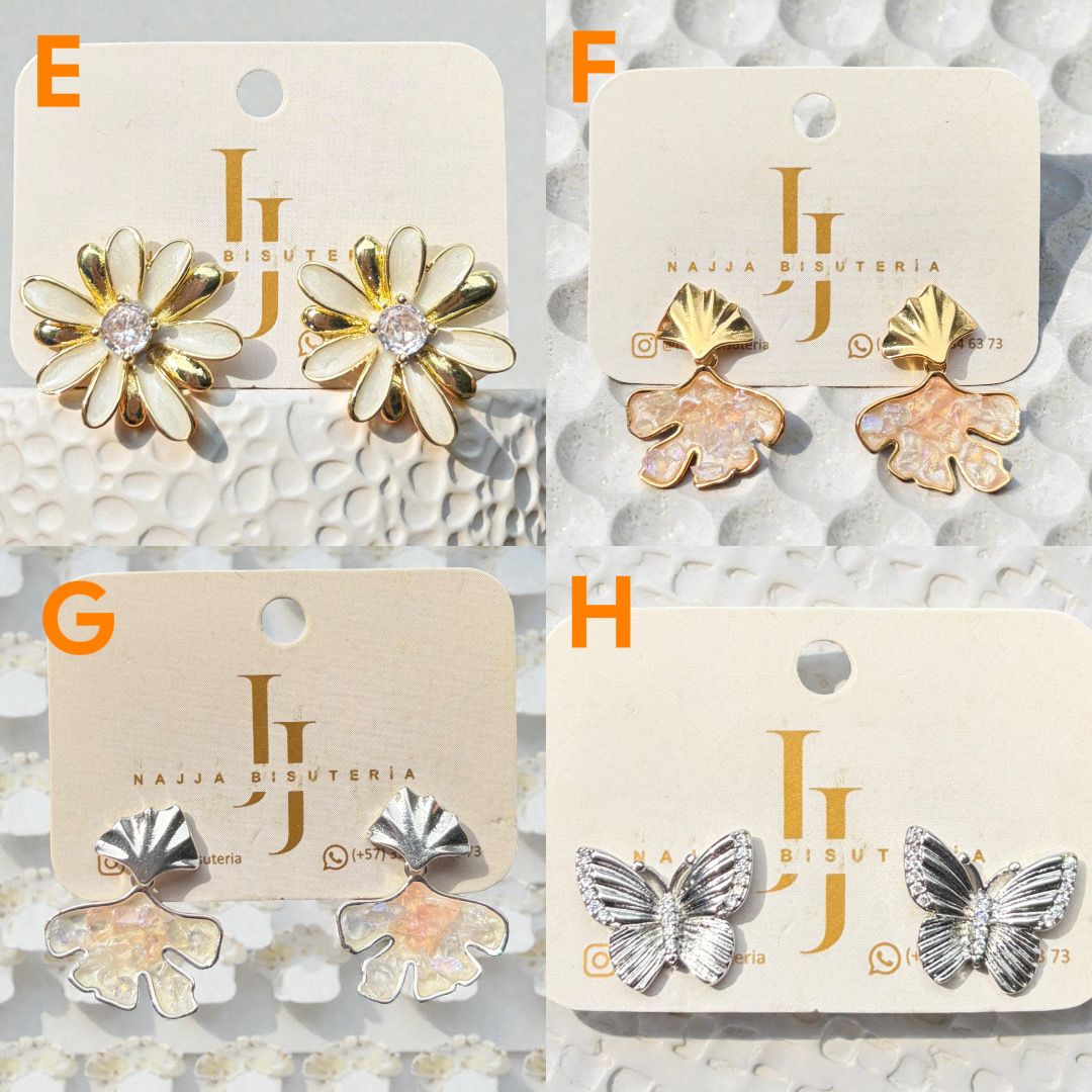 Aretes trendy 
