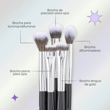KIT DE BROCHAS ECLIPSE X10 LULA - imagen 2