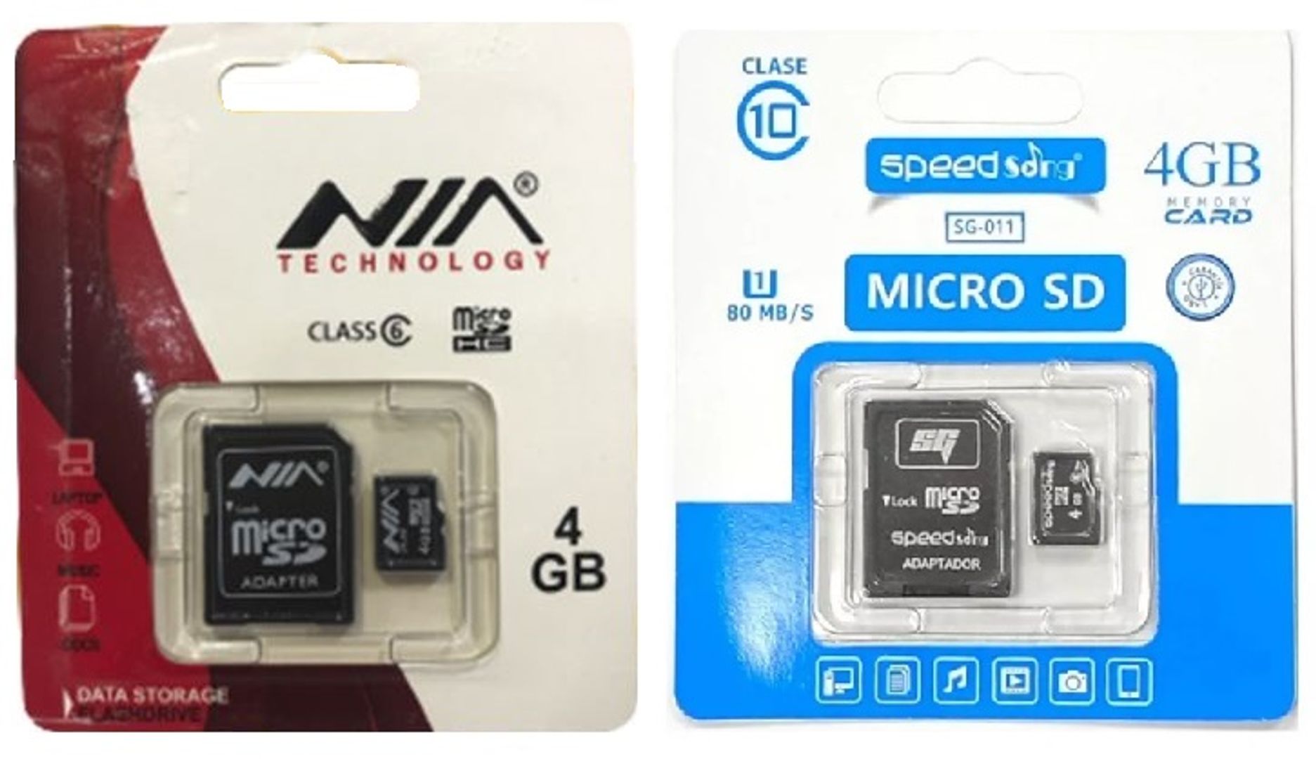 Memoria MicroSD 4GB