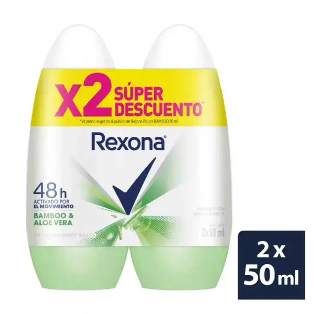 REXONA BAMBOO ROLL ON*2*53G