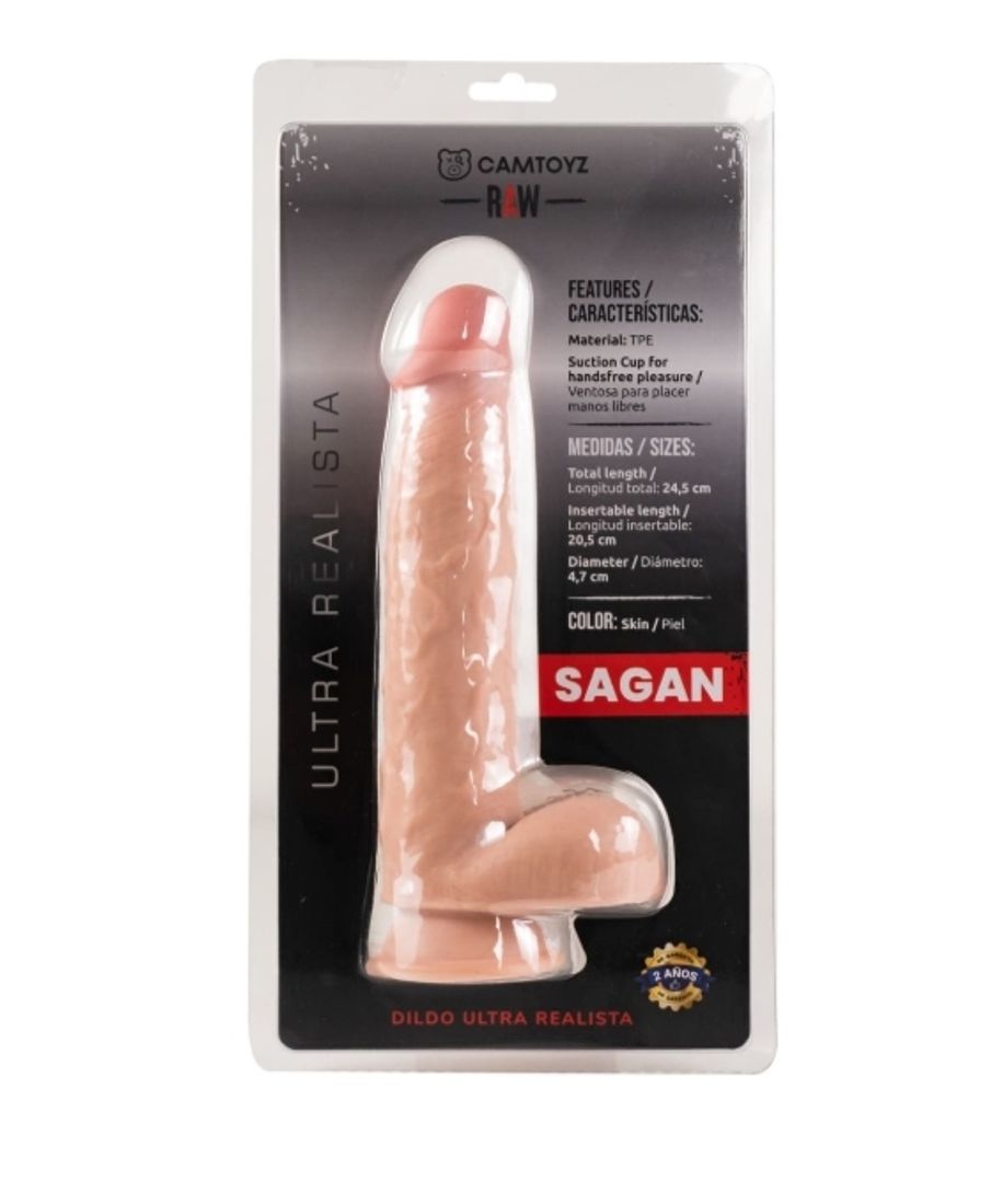 Raw Dildo ultra realista SANGAN Talla L
