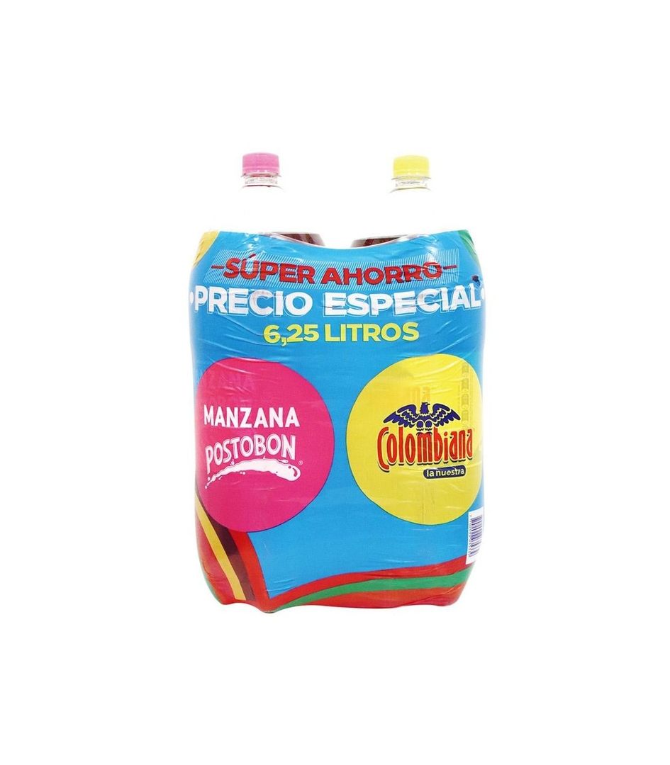 GASEOSA POSTOBON*2*3L+ UVA 400ML