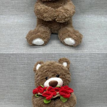 Imagen del producto OSO GORRO CONVERTIDO EN FLOR 30 CM