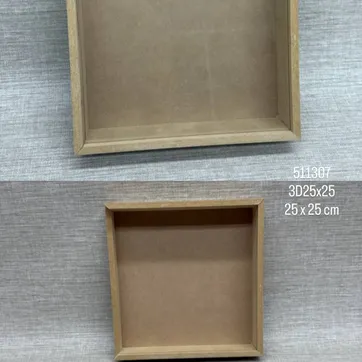 Imagen del producto CAJA DE TAPA DE VIDRIO DESLIZANTE 25 X 25CM