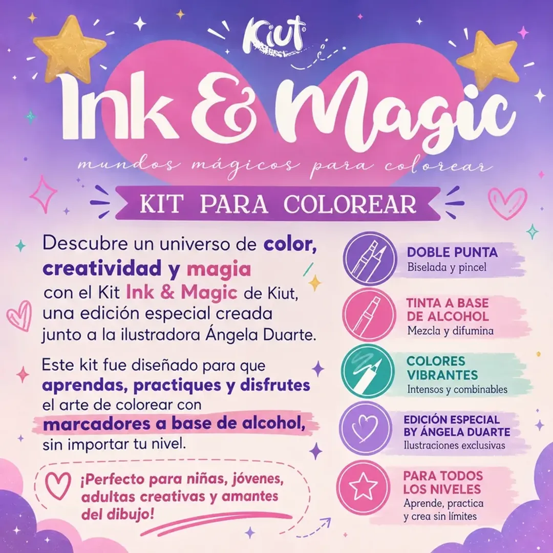 Kit colorar kiut