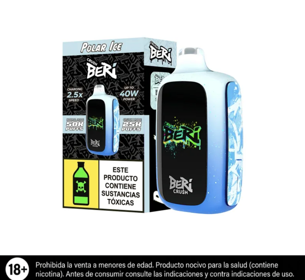 Beri Polar Ice 50.000 Puffs