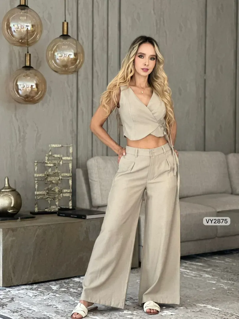 Conjunto chaleco + pantalón