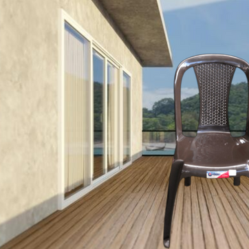 Imagen del producto SILLA CRYTAL S/B WENGUE-CLP 