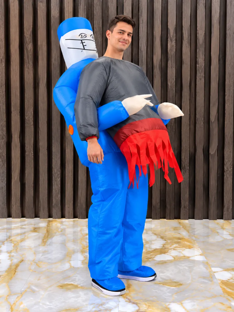 DISFRAZ INFLABLE ENFERMERO