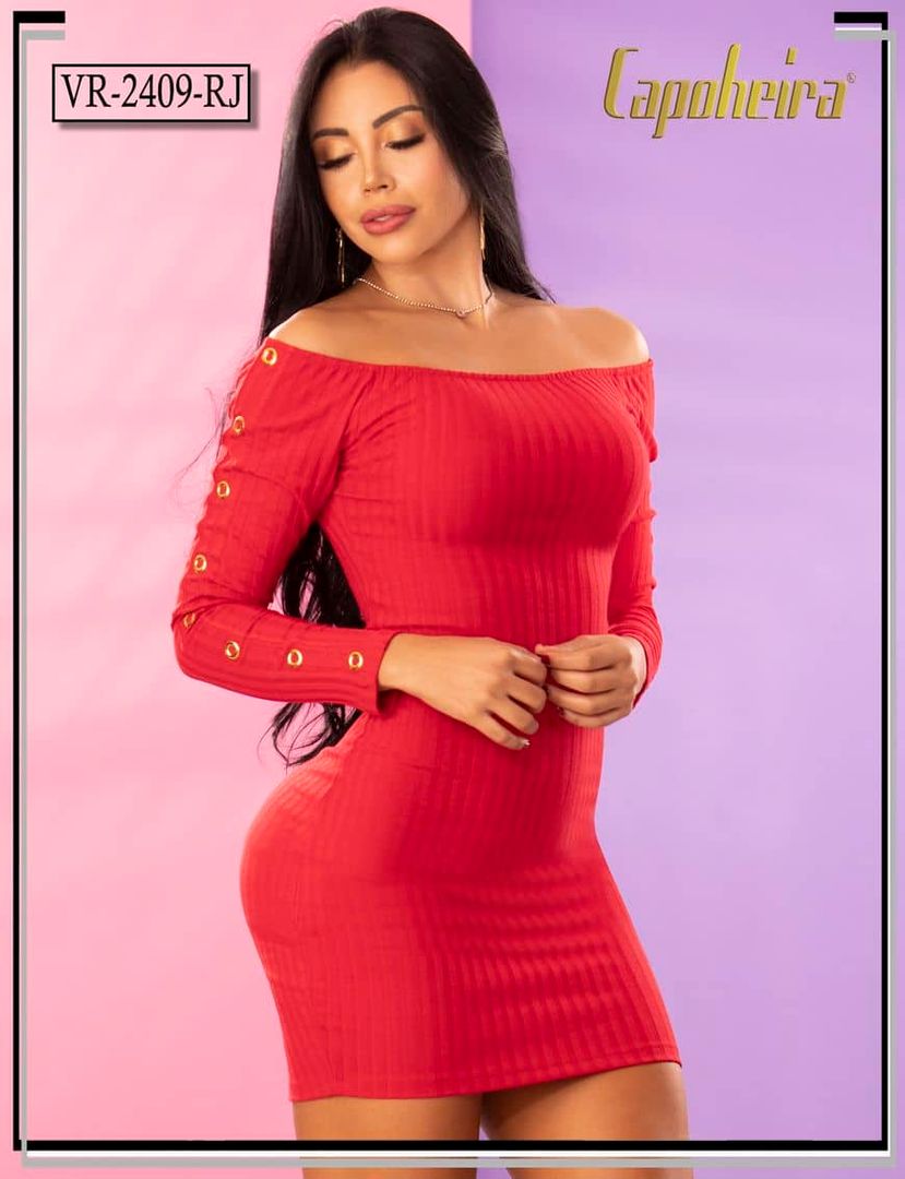 Vestido Falda Recogida - VR2409