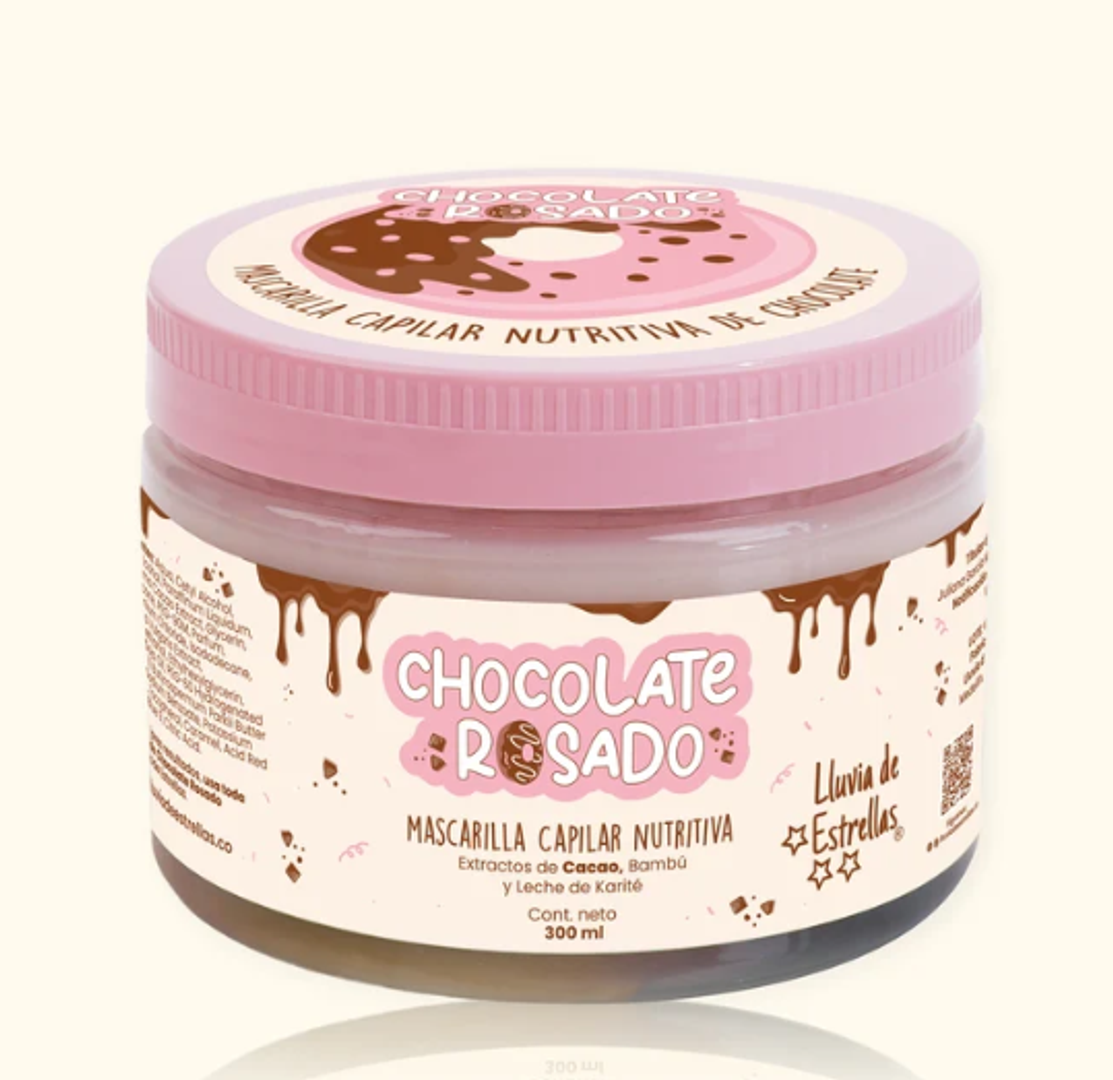 MASCARILLA CAPILAR CHOCOLATE ROSADO