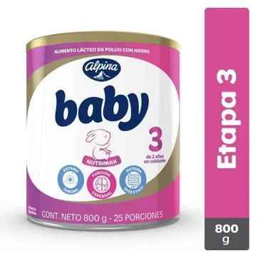 Imagen del producto BABY ALPINA 3*800 GRAMOS