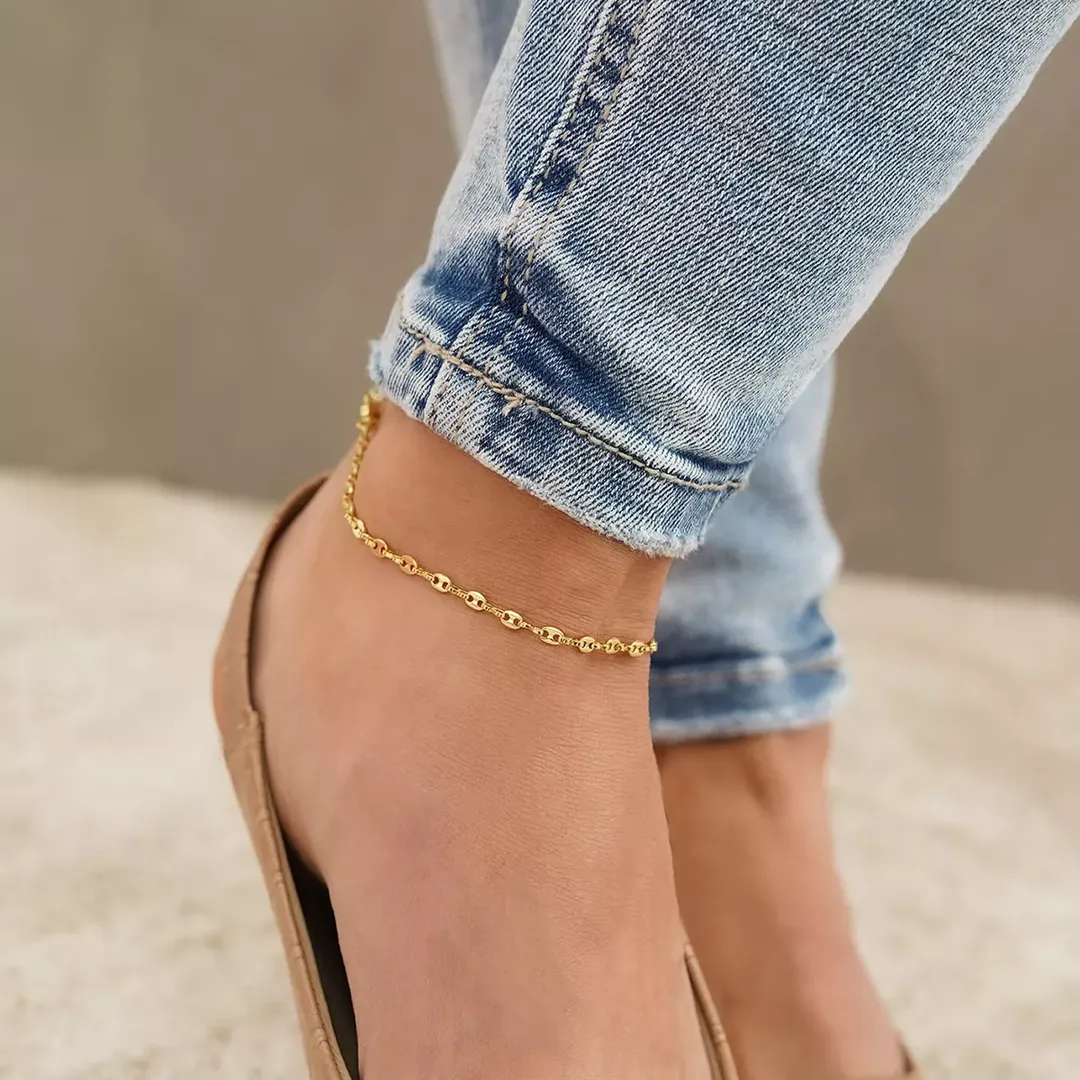 Tobillera Gucci Delgada 24.5 Cms