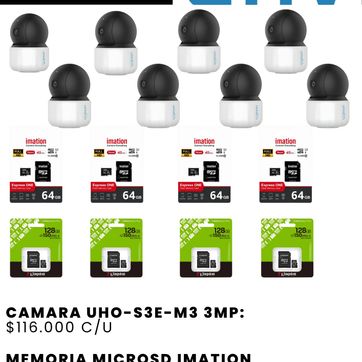 Imagen del producto KIT WIFI UNIVIEW X8 INTERIOR 3MP