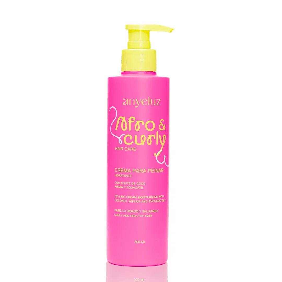 Crema para peinar afro y curly 