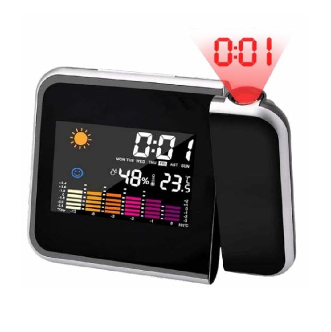 Reloj Despertador Proyecta Hora