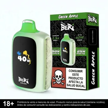 Imagen del producto Beri Green Apple 50.000 Puffs