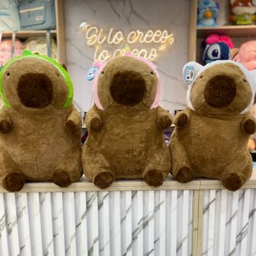 CAPIBARA GORRO COBIJA ( 40 CM )  - imagen 1