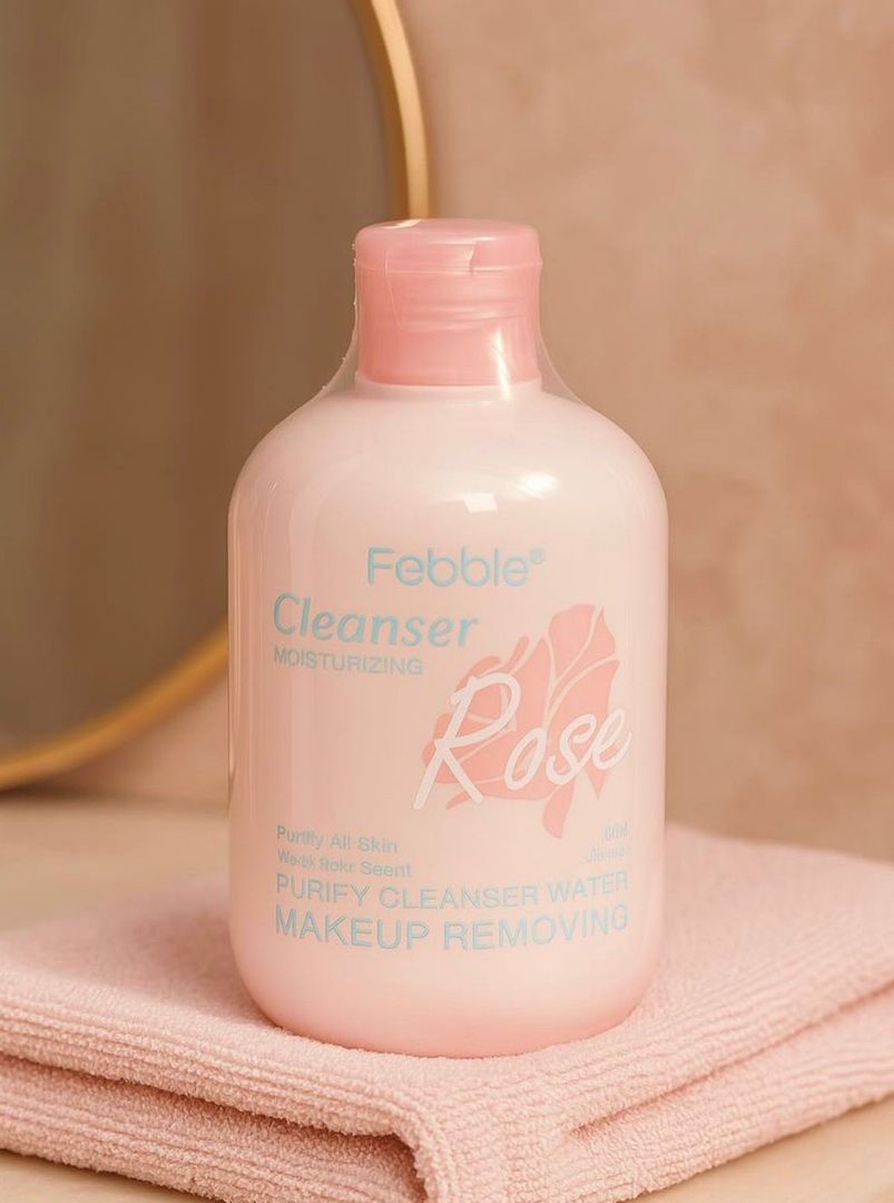 Limpiador y Desmaquillante de Rosas FEBBLE