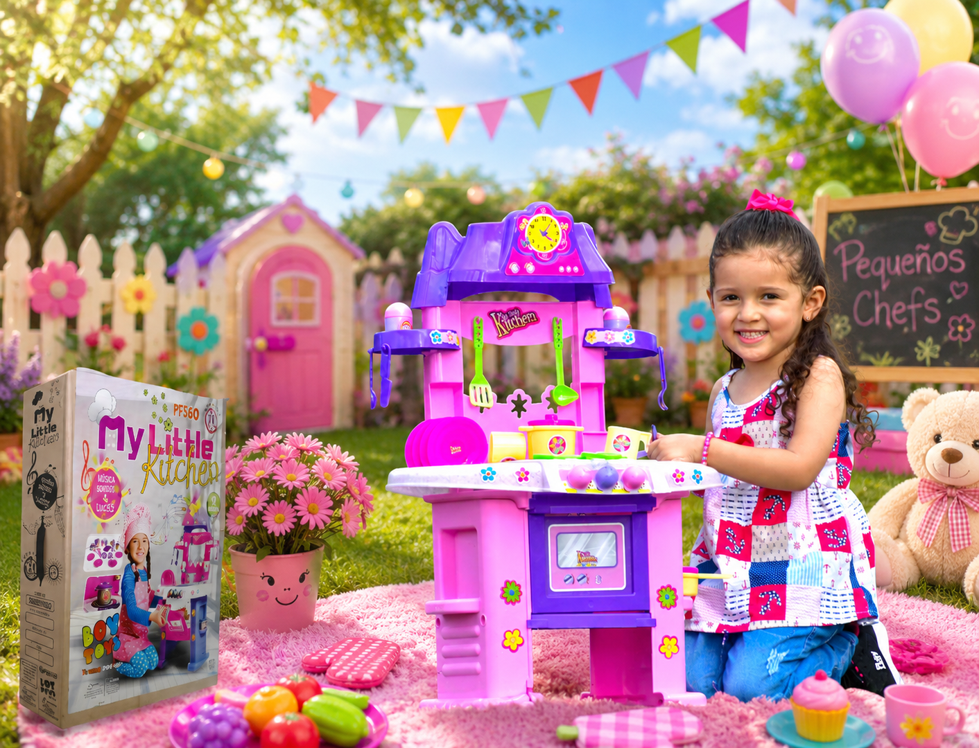 COCINA (MY LITTLE KITCHEN) CON SONIDO-BTOY