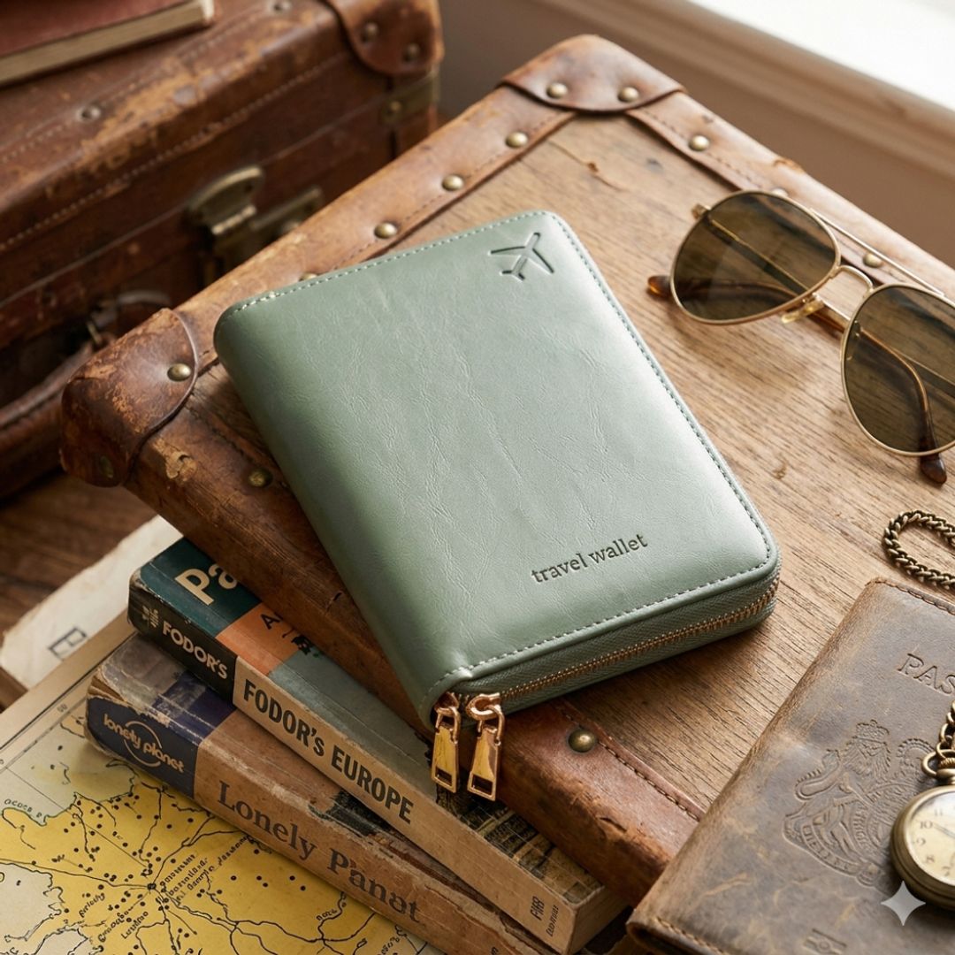 Porta pasaporte 