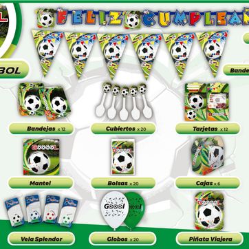 Imagen del producto DECORACIÓN FUTBOL