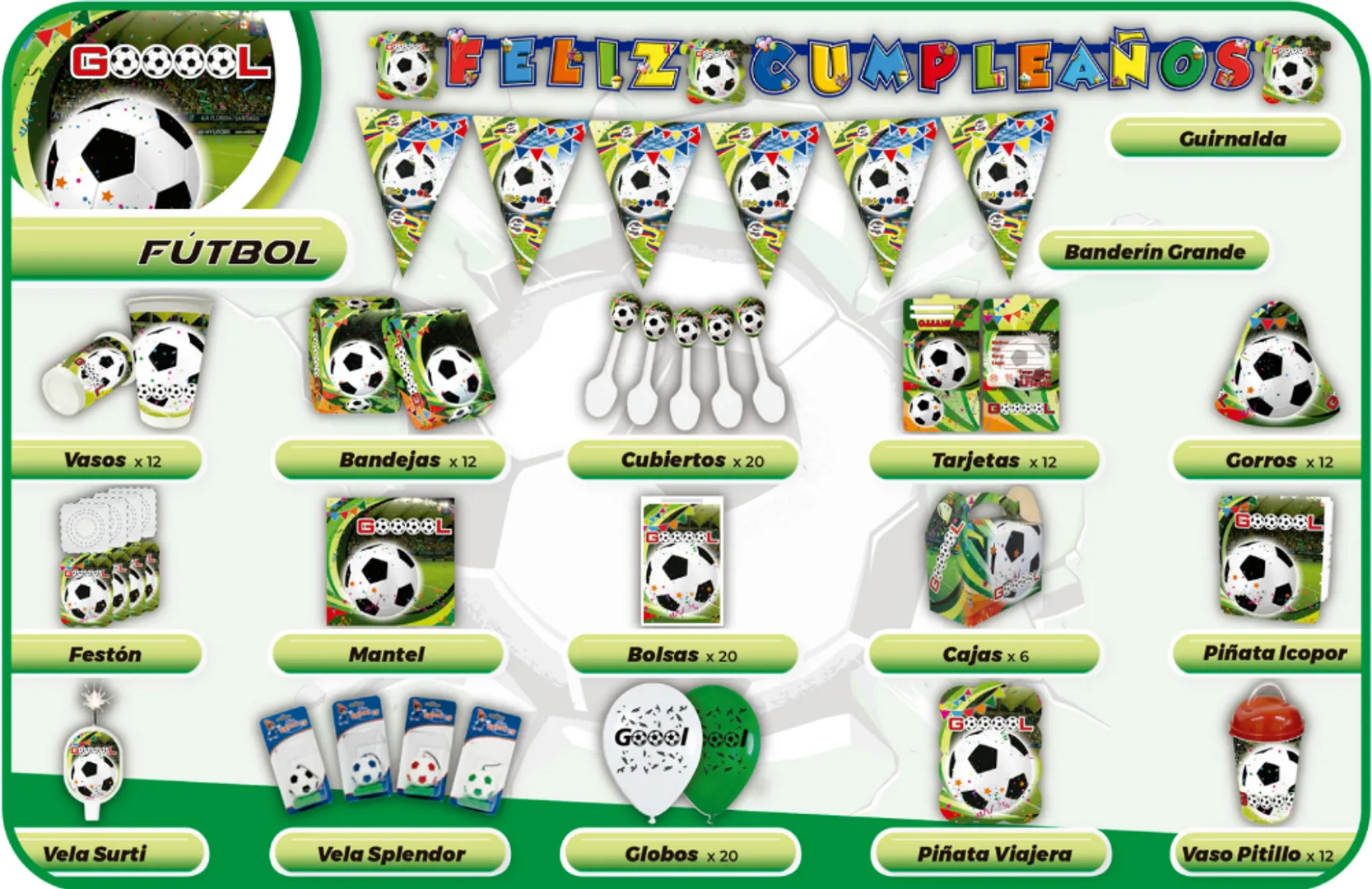 DECORACIÓN FUTBOL