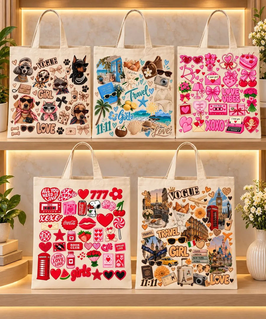Totte bag tela de lienzo 