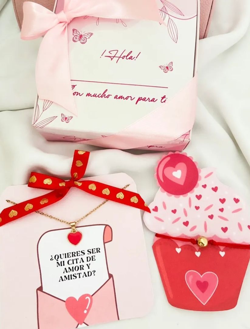 COMBO AM CORAZÓN ROJO 