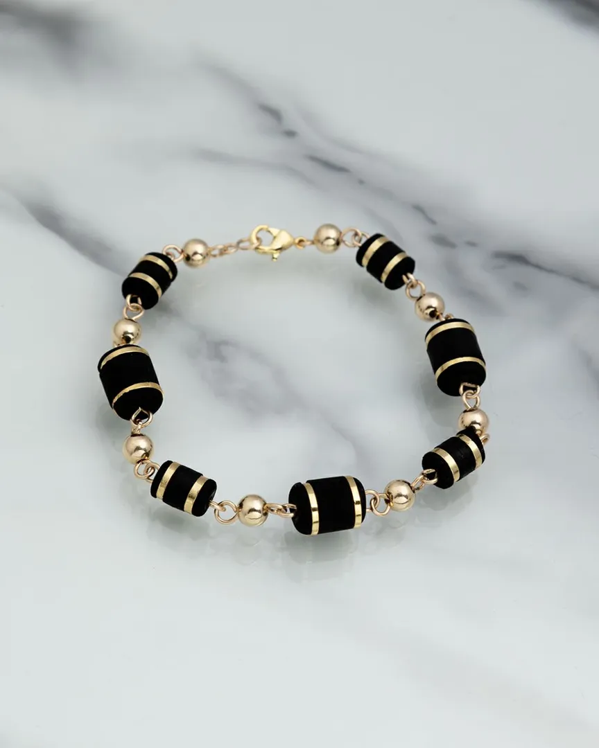 Pulsera tambor 8mm y balín 5mm 