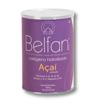 Imagen del producto BELFAN COLAGENO HIDROLIZADO ACAI X 600 GR