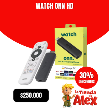 Imagen del producto WATCH ONN HD