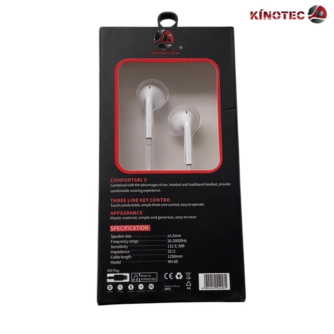Audífonos Kinotec KN-69