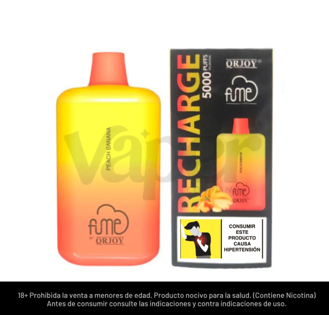 Fume Recharge Peach Banana 5000 Puffs