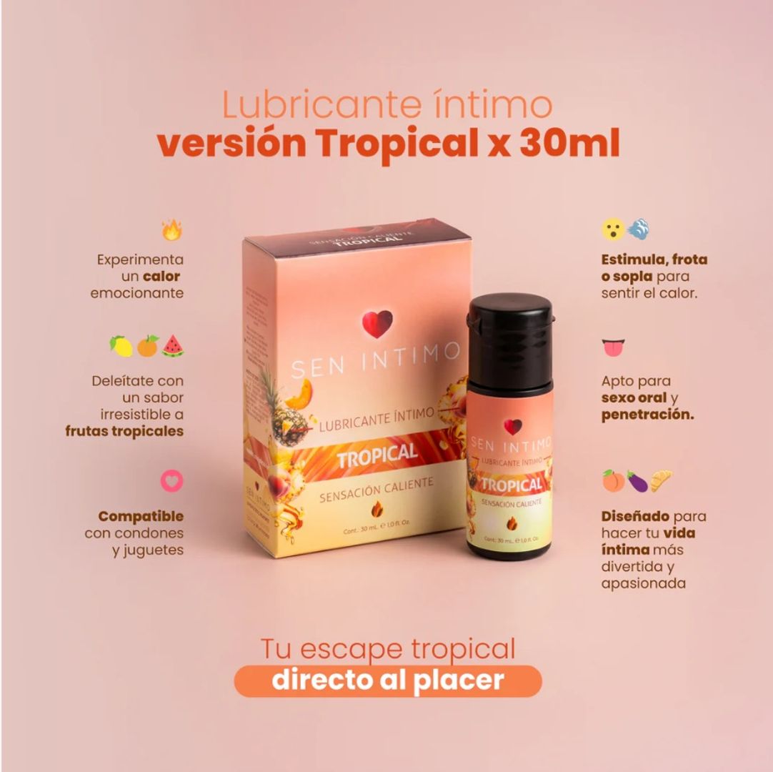Lub Íntimo Caliente Tropical x 30 ML