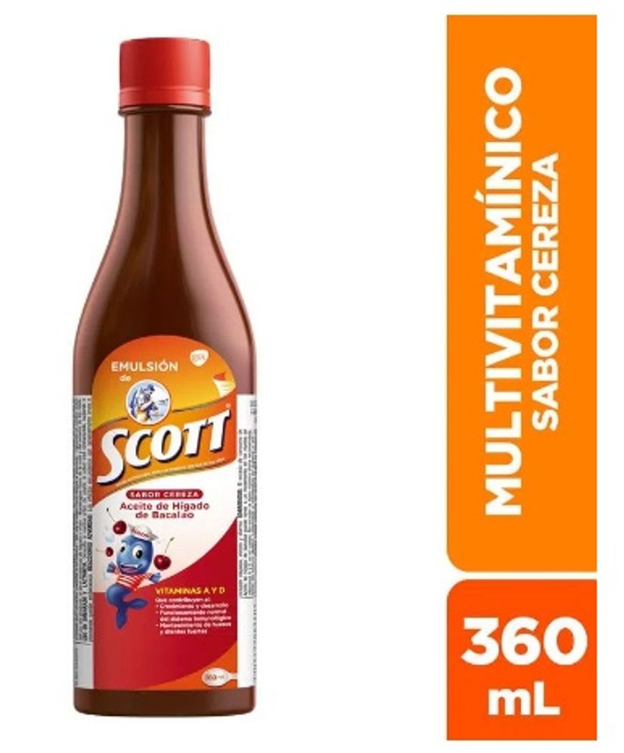 Emulsion Scott Cereza X 360Ml