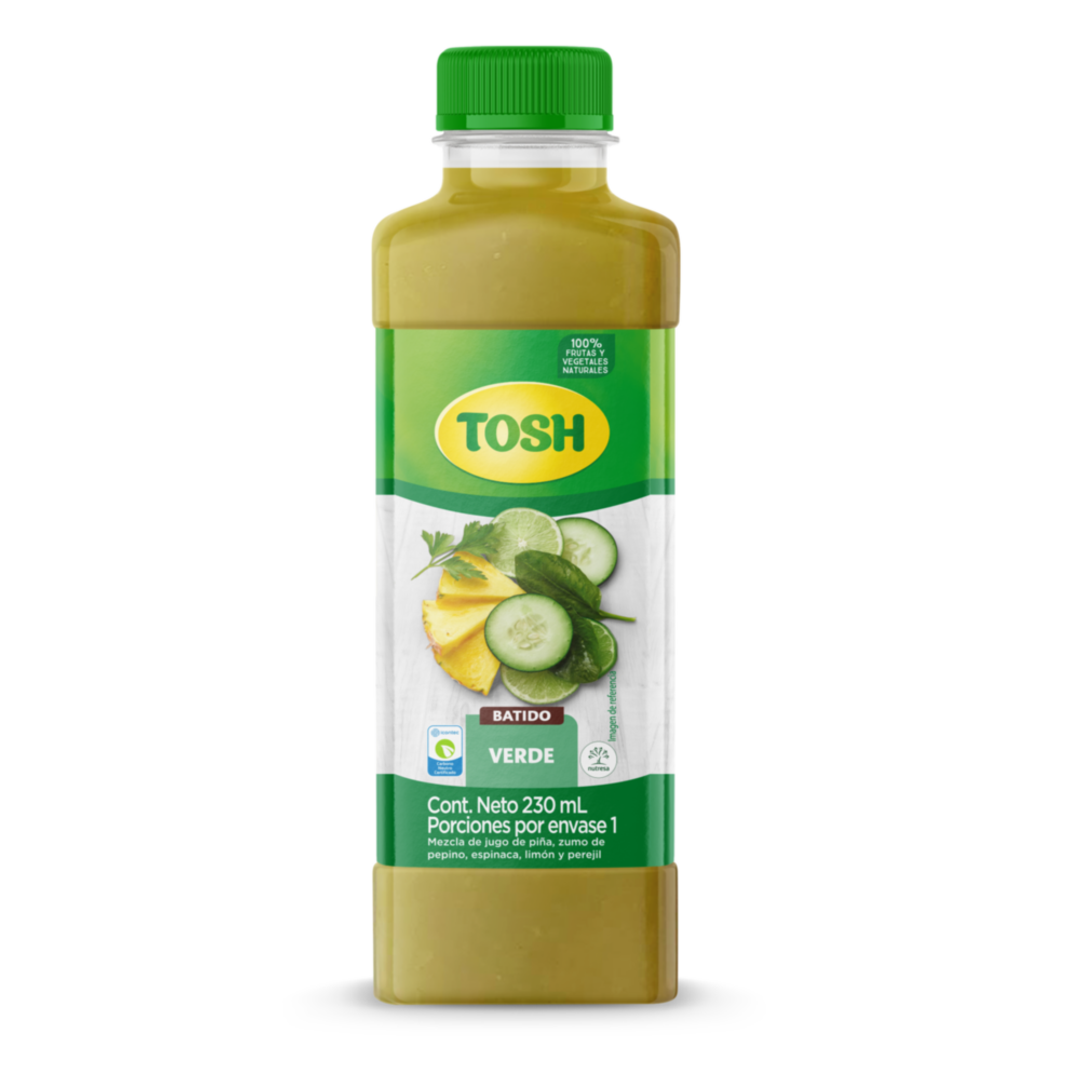 BATIDO VERDE TOSH*230ML