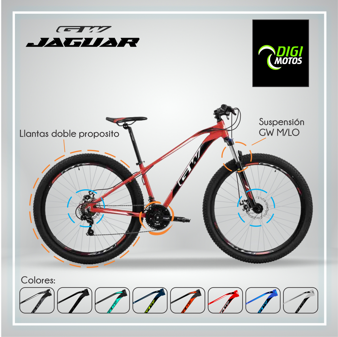 JAGUAR 7 VELOCIDADES FRENO MECANICO