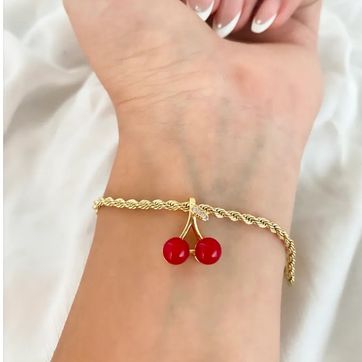 Imagen del producto PULSERA LAZO CEREZA 